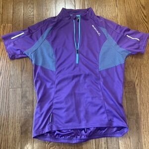 Endura‎ Xtract ladies cycle jersey | Purple/Blue | XL